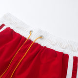 Rhude Shorts Sunset Theme Casual Color Matching Shorts Beach Shorts