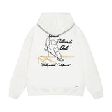 Amiri hoodie billiard sketch printing