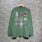 Amiri long sleeve shirts medal set printing