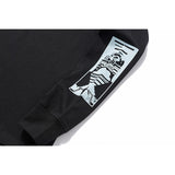 C.e sweatshirt fall and winterjapanese style trendy brand c.e signal lighthouse icon printing round neck pulloverlong sleeves