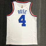 NBA Jerseys 75th Anniversary, Knicks Retro Jersey No. 4, Rose