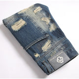 Mens Fashion Jeans damaged #027