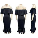 Women Dresses Elegant Fashion Casual Dress (HMR0410)