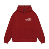 Amiri hoodie skeleton letterprinting