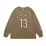 Men's long sleeve retro streetwear sports jersey design - men's cutout style