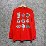 Amiri long sleeve shirts medal set printing