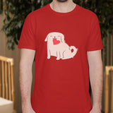Valentine's Day T-Shirts Couple Love Print Sweet Style