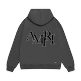 Amiri hoodie overlapping letter print