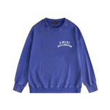 Amiri washed sweatshirt hollywood pure letterprinting washed and distressed