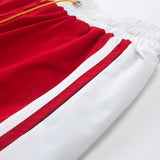 Rhude Shorts Sunset Theme Casual Color Matching Shorts Beach Shorts