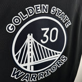NBA Jerseys Warriors, Black, Honor 30, Curry