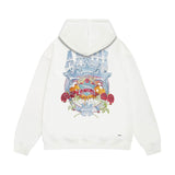 Amiri hoodie five-star rose print