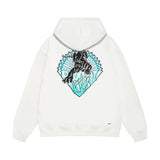 Amiri hoodie black panther print