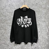 Amiri long sleeve shirts morning glory printing