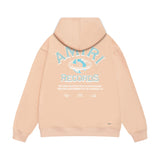Amiri hoodie earth letter printing