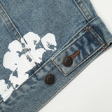 Denim Tears jacket denim jacket men and women, old denim jacket
