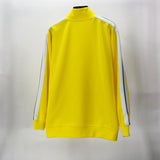 Palm Angels sweatshirt Striped zip-up cardigan