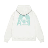 Amiri hoodie large radar shape printing