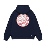 Amiri hoodie circle sketch printing