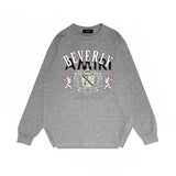 Amiri long sleeve shirts lion medal printing