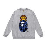 Bathing ape Crew neck sweatshirt
