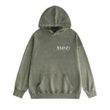 Amiri washed hoodie vine text washed distressed printing
