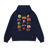 Amiri hoodie multi-chapter printing