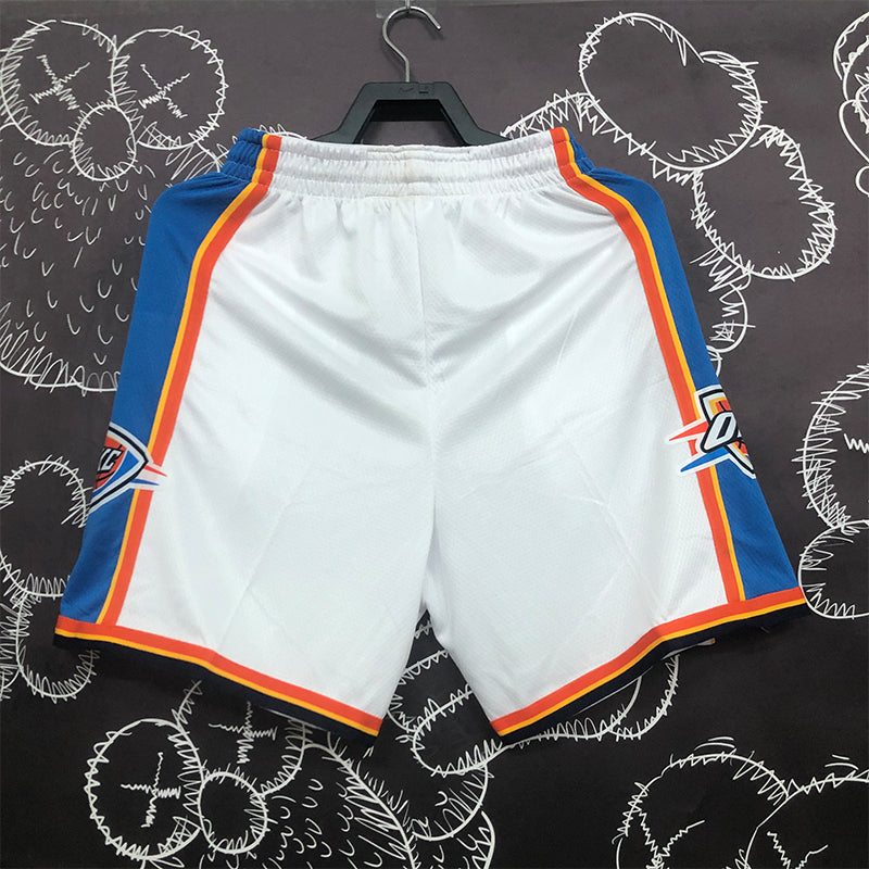 NBA Shorts Thunder, white, shorts