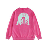 Amiri washed sweatshirt large radar printing washed and distressed