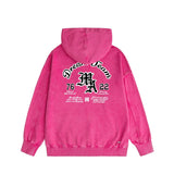 Amiri washed hoodie new arrivalletter logo washed distressed printing