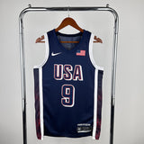 NBA Jerseys 24, Team USA, Navy 9, Halliburton