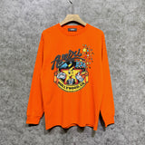Amiri long sleeve shirts cartoon starfish printing