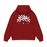 Amiri hoodie skeleton letterprinting