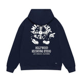 Amiri hoodie note fan print
