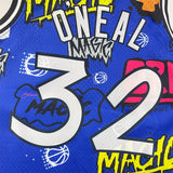 NBA Jerseys MN Hot Pressed Retro Jersey SW Magic 9495 Season, Doodle No. 32, O'Neal