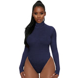 Women Jumpsuit Long Sleeve Bottoming Jumpsuit (Zj0415)