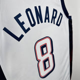 NBA Jerseys 24 Olympics, Team USA, White 8, Leonard