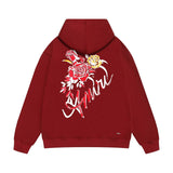 Amiri hoodie flower print