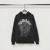 Sp5der Hoodie Rhinestones
