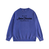 Amiri washed sweatshirt strange letter print washed old