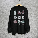 Amiri long sleeve shirts medal set printing