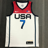 NBA Jerseys 2021 Olympics USA Team White 7, Durant