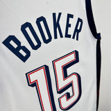 NBA Jerseys 24, Team USA, White 15, Booker
