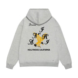 Amiri hoodie hollywood eagle printing