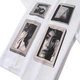 C.e sweatshirt spring & fall c.e retro woman face pattern round neck pulloverlong sleeves