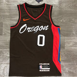NBA Jerseys Season 21, Blazers, City Edition, Brown No. 0, Lillard