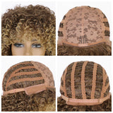 Women's Wigs Short Curly Afro Synthetic Wig