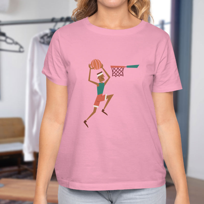 Basketball T-Shirts Casual Couple Tops