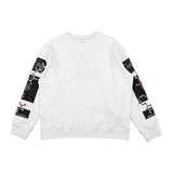 C.e sweatshirt autumn winter c.e creative pattern round neck pullover sweatshirt