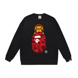 Bathing ape Crew neck sweatshirt